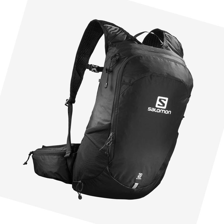 Mochilas Salomon TRAILBLAZER 20 Hombre Negros | MX 3076UZG